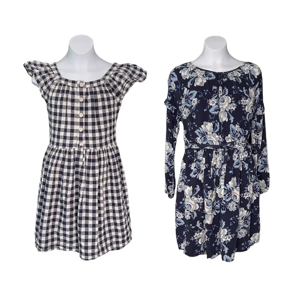GAP Girls Dresses Set of 2 Size XL Blue (12)